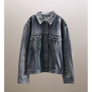 Zara Blue Denim Jacket